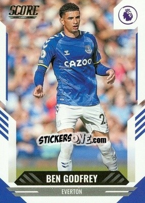 Cromo Ben Godfrey - Score Premier League 2021-2022 - Panini