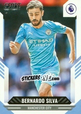 Cromo Bernardo Silva - Score Premier League 2021-2022 - Panini