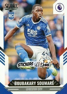 Cromo Boubakary Soumare - Score Premier League 2021-2022 - Panini