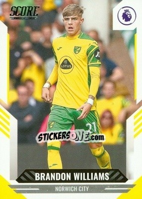 Sticker Brandon Williams - Score Premier League 2021-2022 n. 116 - Panini