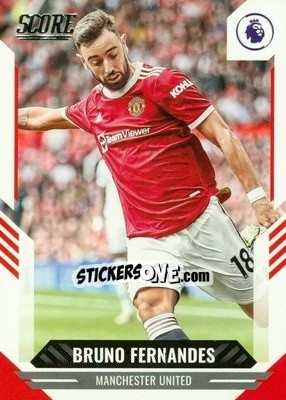 Sticker Bruno Fernandes - Score Premier League 2021-2022 n. 66 - Panini
