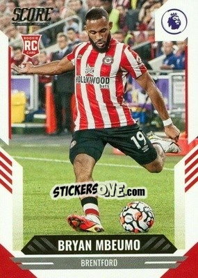 Sticker Bryan Mbeumo - Score Premier League 2021-2022 n. 58 - Panini
