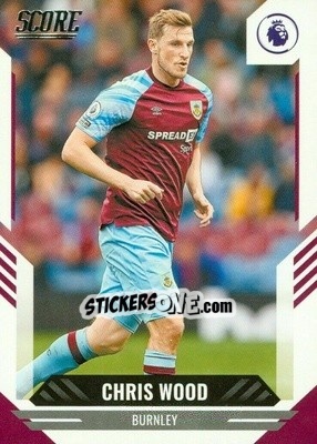 Figurina Chris Wood - Score Premier League 2021-2022 - Panini