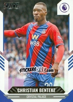 Sticker Christian Benteke - Score Premier League 2021-2022 n. 180 - Panini