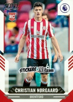 Sticker Christian Norgaard - Score Premier League 2021-2022 n. 57 - Panini