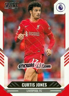 Sticker Curtis Jones - Score Premier League 2021-2022 n. 34 - Panini