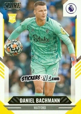 Sticker Daniel Bachmann - Score Premier League 2021-2022 n. 21 - Panini
