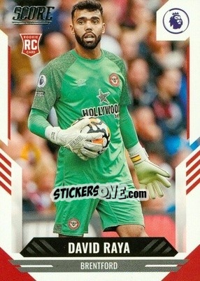 Sticker David Raya - Score Premier League 2021-2022 n. 51 - Panini
