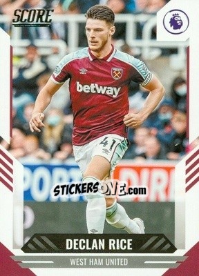 Figurina Declan Rice - Score Premier League 2021-2022 - Panini