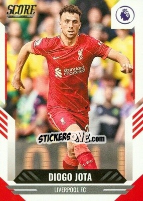 Sticker Diogo Jota - Score Premier League 2021-2022 n. 37 - Panini