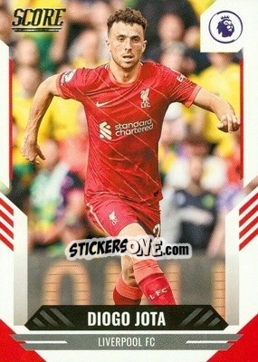 Sticker Diogo Jota - Score Premier League 2021-2022 - Panini