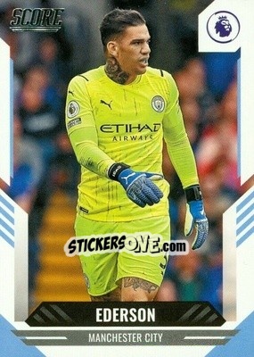 Sticker Ederson - Score Premier League 2021-2022 n. 1 - Panini
