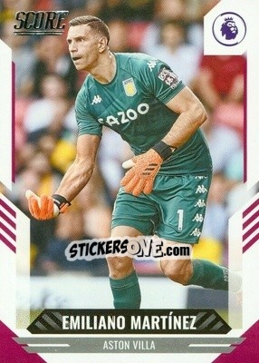 Sticker Emiliano Martinez - Score Premier League 2021-2022 n. 121 - Panini