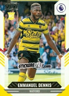Sticker Emmanuel Dennis - Score Premier League 2021-2022 n. 29 - Panini