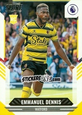 Cromo Emmanuel Dennis - Score Premier League 2021-2022 - Panini