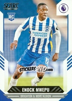 Cromo Enock Mwepu - Score Premier League 2021-2022 - Panini