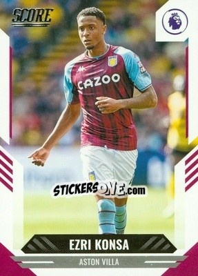 Sticker Ezri Konsa - Score Premier League 2021-2022 - Panini