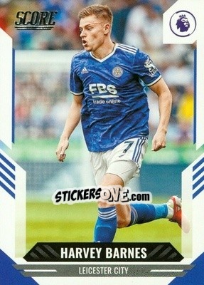 Sticker Harvey Barnes - Score Premier League 2021-2022 n. 97 - Panini