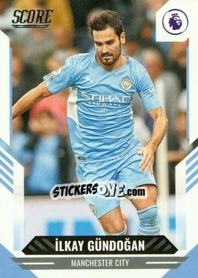Sticker Ilkay Gundogan - Score Premier League 2021-2022 n. 4 - Panini