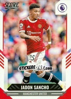 Sticker Jadon Sancho - Score Premier League 2021-2022 n. 67 - Panini