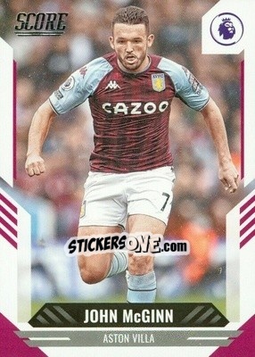 Cromo John McGinn - Score Premier League 2021-2022 - Panini