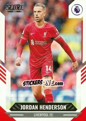 Sticker Jordan Henderson - Score Premier League 2021-2022 - Panini
