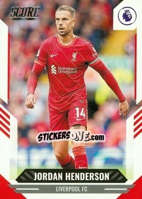 Figurina Jordan Henderson - Score Premier League 2021-2022 - Panini