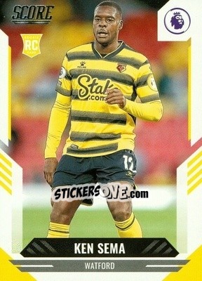 Sticker Ken Sema - Score Premier League 2021-2022 n. 25 - Panini