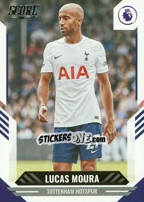 Sticker Lucas Moura - Score Premier League 2021-2022 n. 165 - Panini