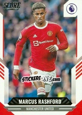 Sticker Marcus Rashford - Score Premier League 2021-2022 n. 69 - Panini