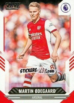 Sticker Martin Odegaard - Score Premier League 2021-2022 - Panini