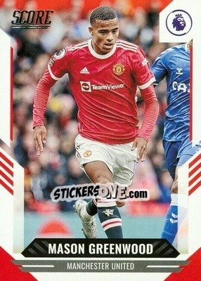 Figurina Mason Greenwood - Score Premier League 2021-2022 - Panini