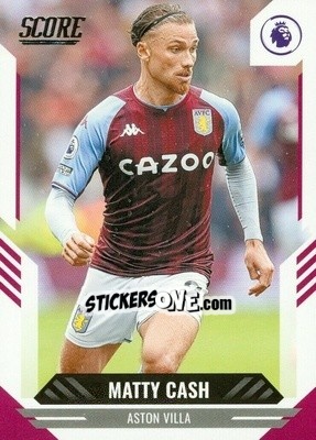 Sticker Matty Cash - Score Premier League 2021-2022 - Panini