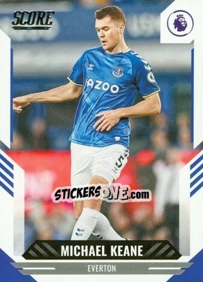 Sticker Michael Keane - Score Premier League 2021-2022 n. 108 - Panini