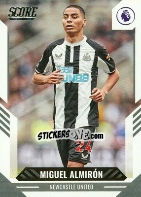 Figurina Miguel Almiron - Score Premier League 2021-2022 - Panini