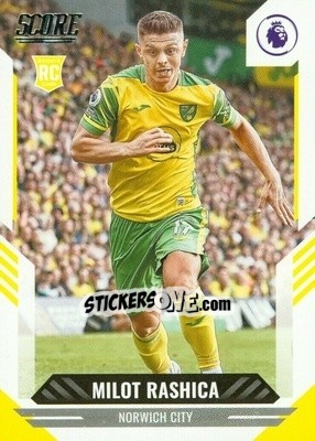Sticker Milot Rashica - Score Premier League 2021-2022 n. 117 - Panini