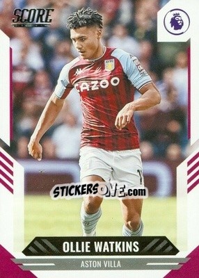 Sticker Ollie Watkins - Score Premier League 2021-2022 n. 130 - Panini