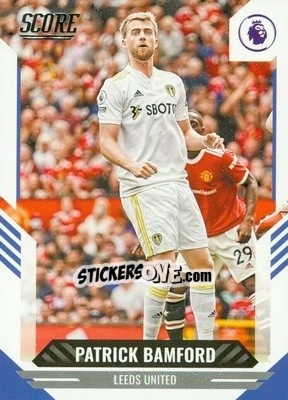 Sticker Patrick Bamford - Score Premier League 2021-2022 n. 140 - Panini