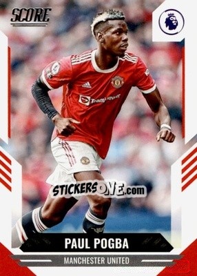 Sticker Paul Pogba - Score Premier League 2021-2022 n. 65 - Panini