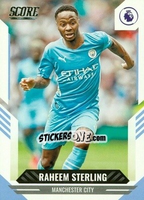 Sticker Raheem Sterling - Score Premier League 2021-2022 n. 6 - Panini
