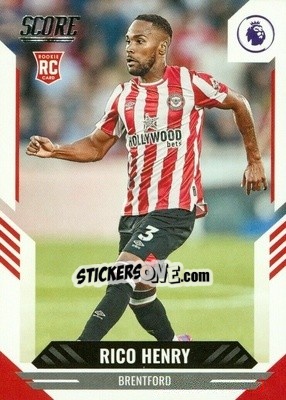 Sticker Rico Henry - Score Premier League 2021-2022 n. 53 - Panini