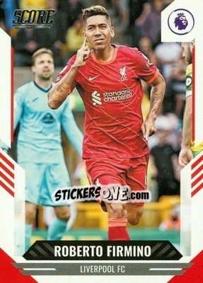 Sticker Roberto Firmino - Score Premier League 2021-2022 - Panini