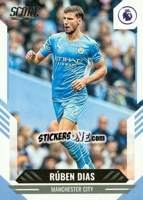 Sticker Ruben Dias - Score Premier League 2021-2022 n. 2 - Panini