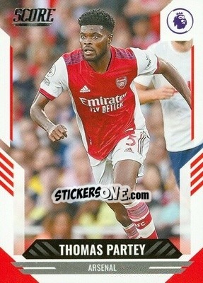 Sticker Thomas Partey - Score Premier League 2021-2022 n. 195 - Panini