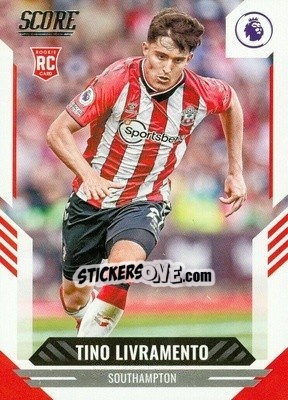 Figurina Tino Livramento - Score Premier League 2021-2022 n. 186 - Panini
