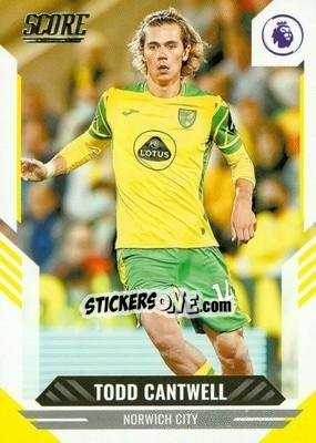 Sticker Todd Cantwell - Score Premier League 2021-2022 n. 118 - Panini