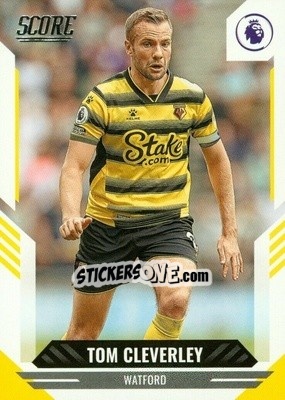 Sticker Tom Cleverley - Score Premier League 2021-2022 n. 26 - Panini