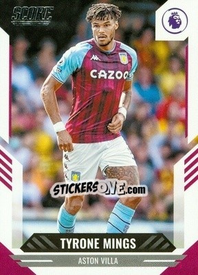 Sticker Tyrone Mings - Score Premier League 2021-2022 n. 122 - Panini