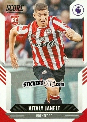 Figurina Vitaly Janelt - Score Premier League 2021-2022 n. 55 - Panini