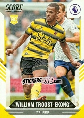 Sticker William Troost-Ekong - Score Premier League 2021-2022 n. 22 - Panini